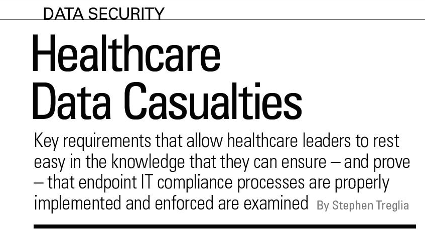 Avoid Becoming a Healthcare Data Casualty