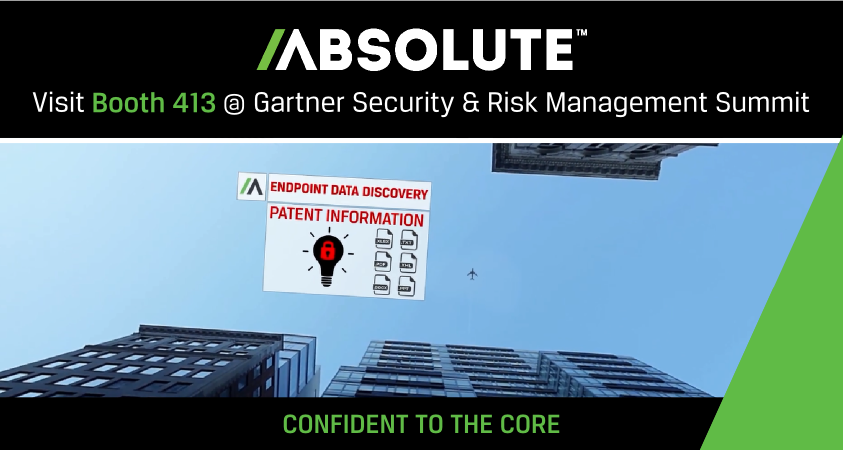 Absolute at Gartner Security & Risk Management Summit 2016